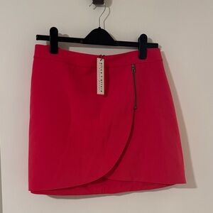 Alice + Olivia Pink Tulip Mini Skirt